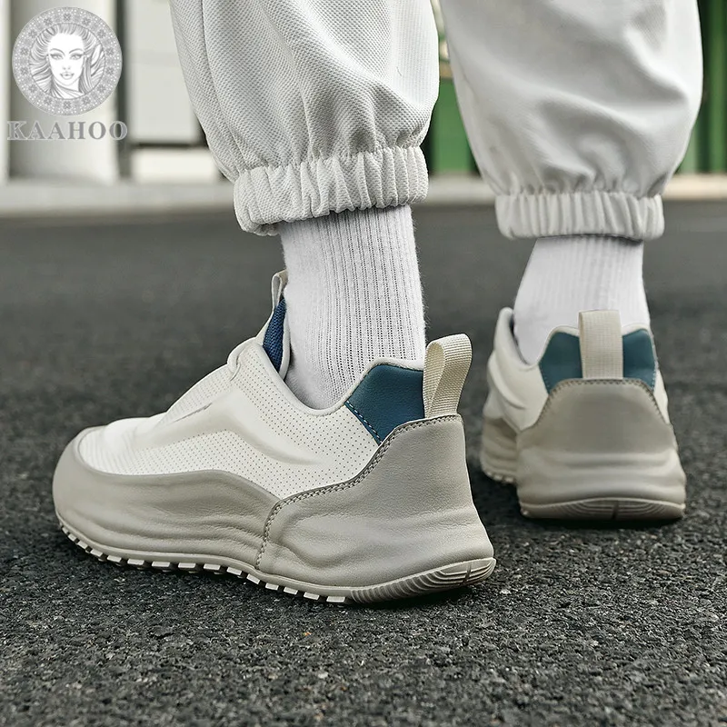 KAAHOO Slip-Resistant Breathable Low-Top Casual Shoes Unisex-6