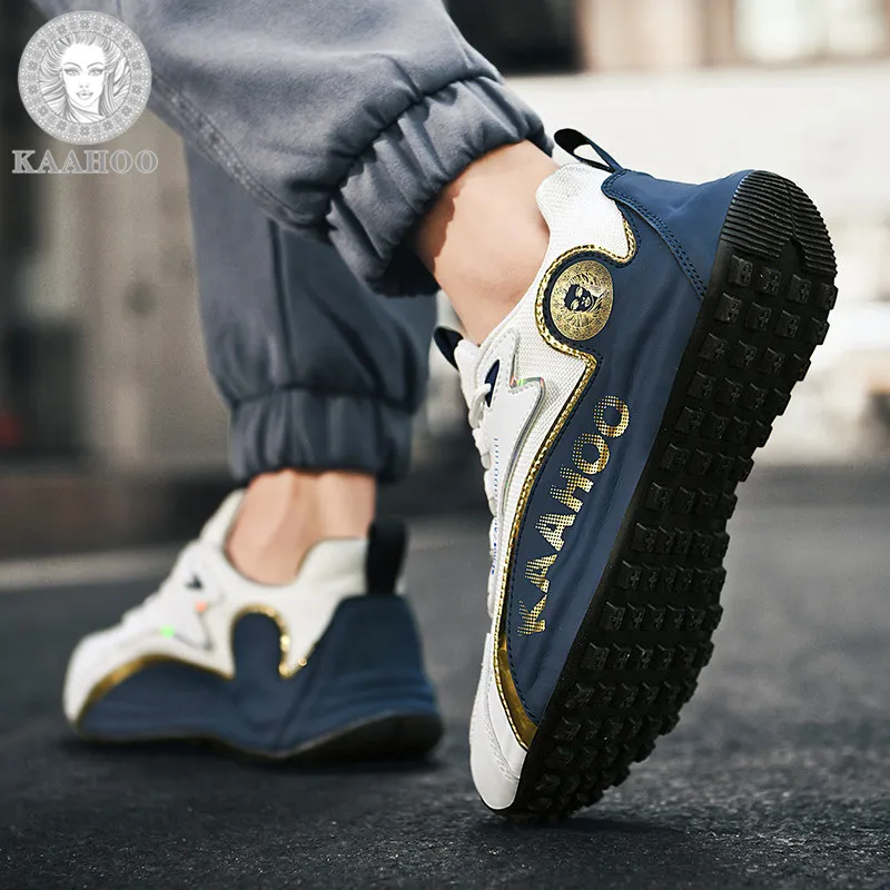 KAAHOO Slip-Resistant Breathable Lightweight Low-Top Casual Shoes Unisex-7