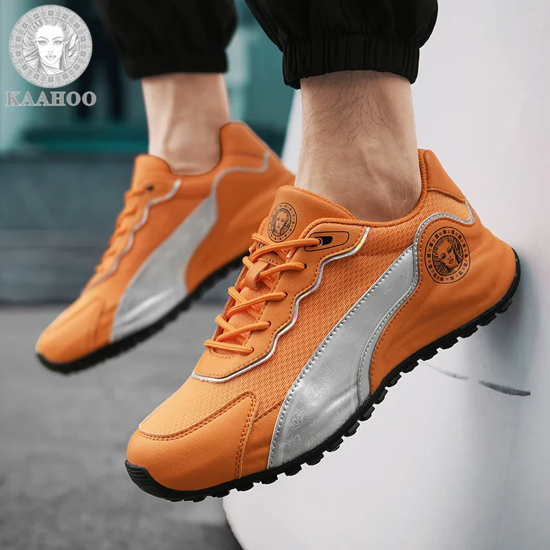 KAAHOO Cushioned Slip-Resistant Breathable Low-Top Casual Shoes Unisex-25