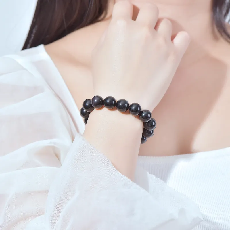 IOEKO Obsidian Jade Bracelets Unisex-1