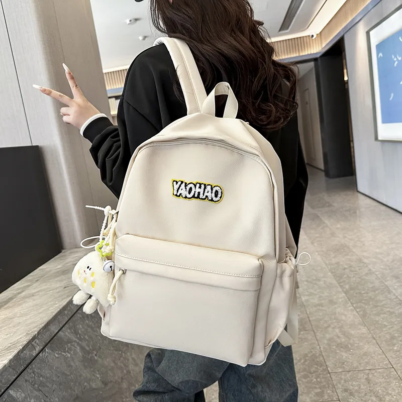 LEXI Nylon Backpack Unisex Multicolor-12