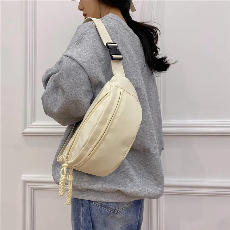 LEXI Nylon Sling Bag Regular Unisex Multicolor-1