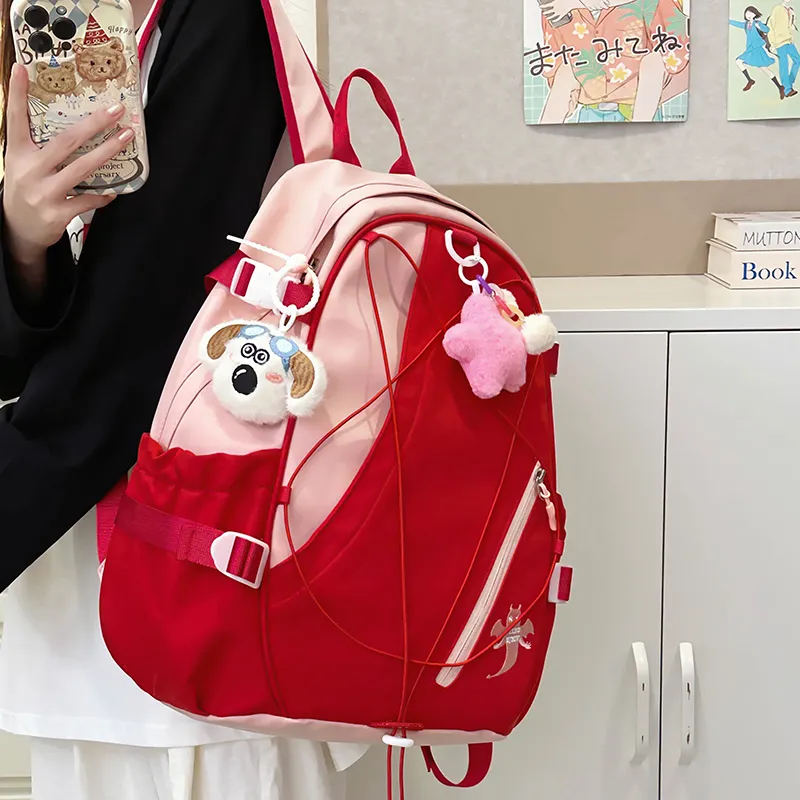 LEXI Polyester Backpack Unisex Multicolor-14