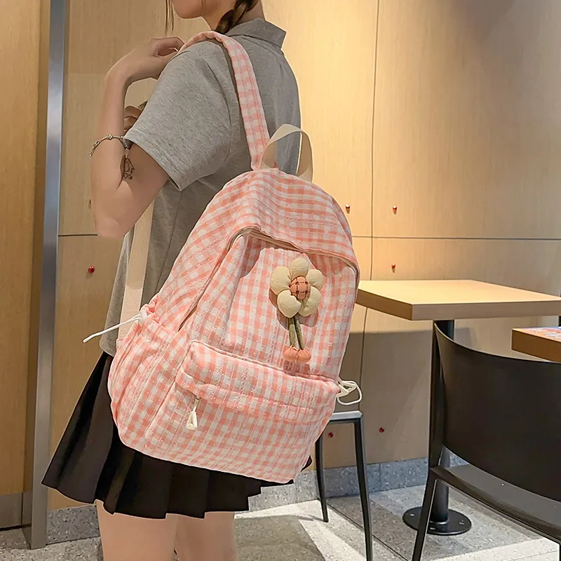 LEXI Nylon Backpack Unisex Multicolor-1