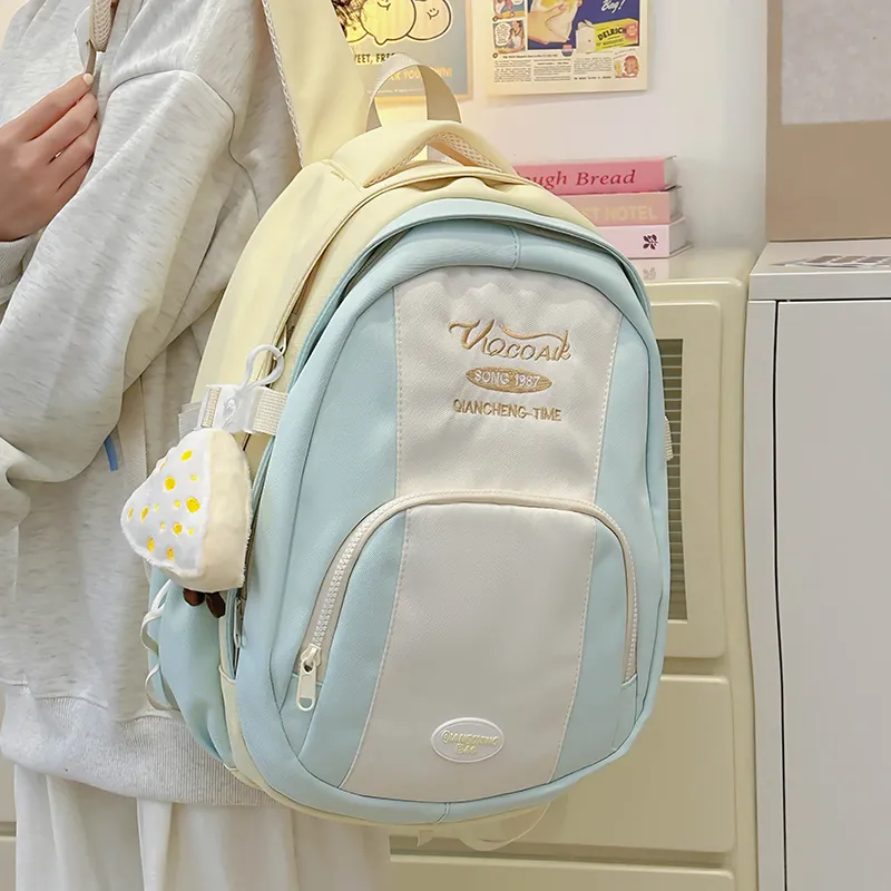 LEXI Nylon Backpack Unisex Multicolor-5