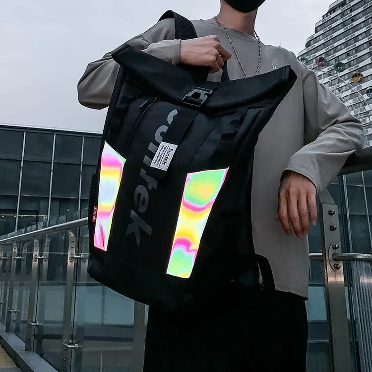 LEXI Oxford Laptop Backpack Unisex Multicolor-1