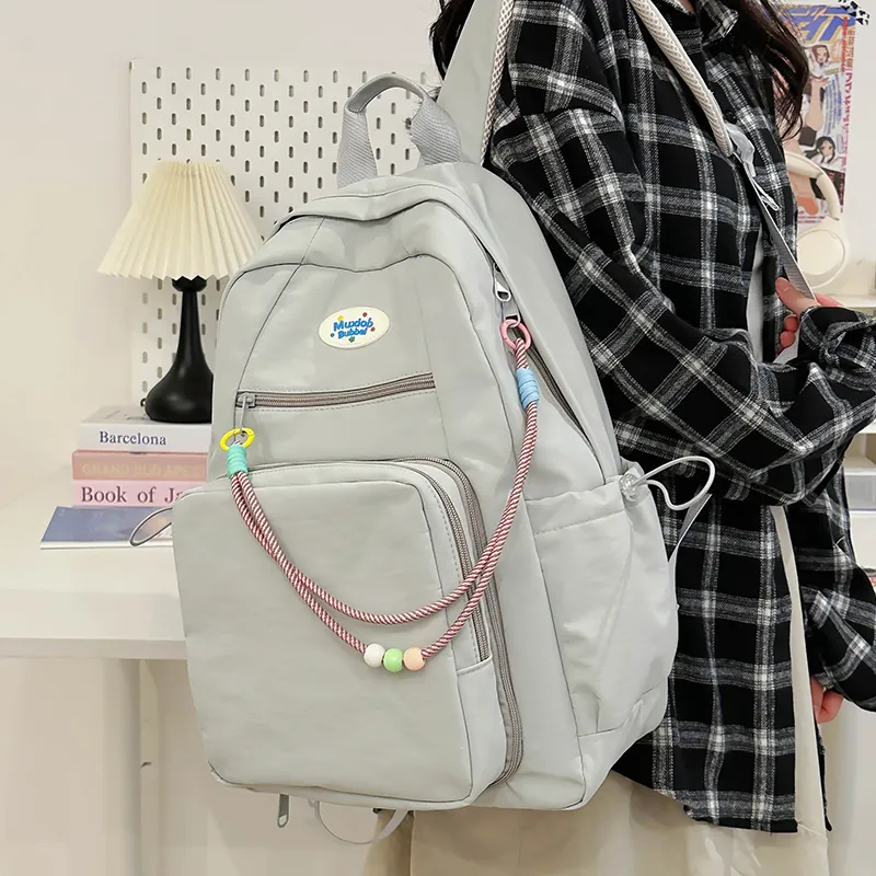 LEXI Nylon Backpack Regular Unisex Multicolor-3