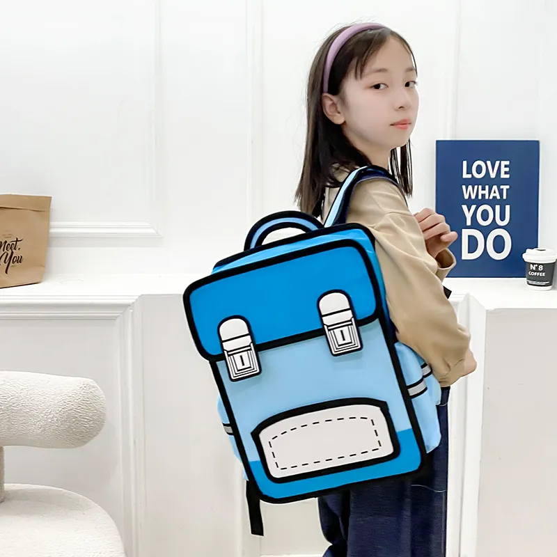 LEXI Nylon Backpack Unisex Multicolor-2