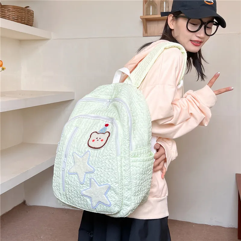 LEXI Composite Cloth Backpack Women's Multicolor-3