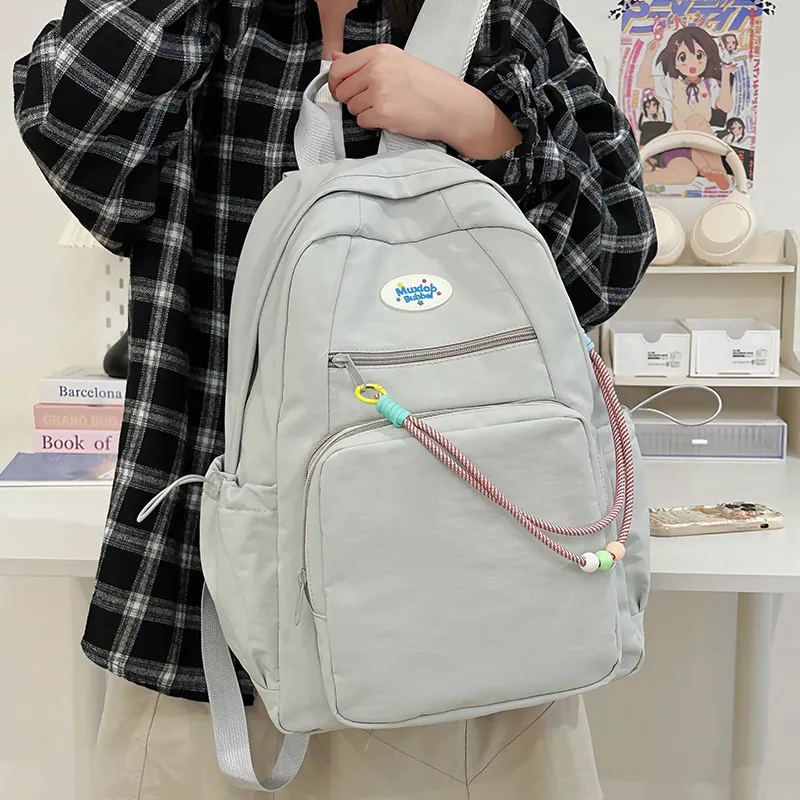 LEXI Nylon Backpack Regular Unisex Multicolor-4