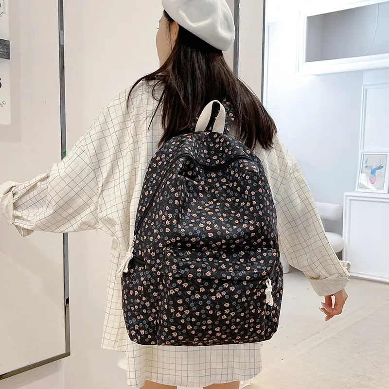 LEXI Nylon Backpack Unisex Multicolor-1