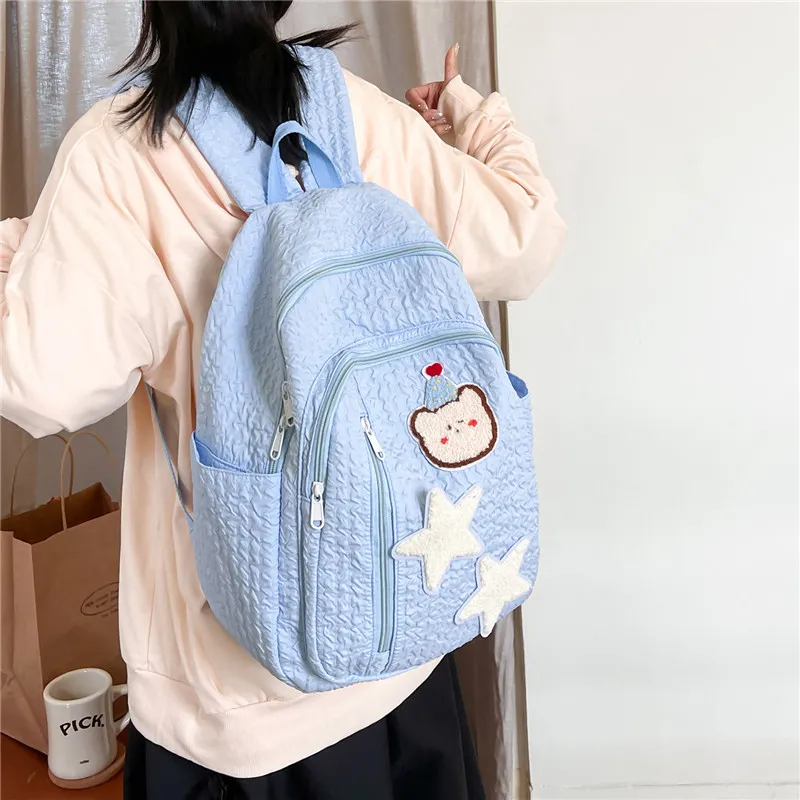 LEXI Composite Cloth Backpack Women's Multicolor-5