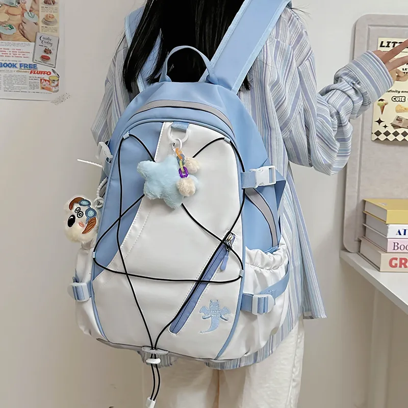 LEXI Polyester Backpack Unisex Multicolor-7