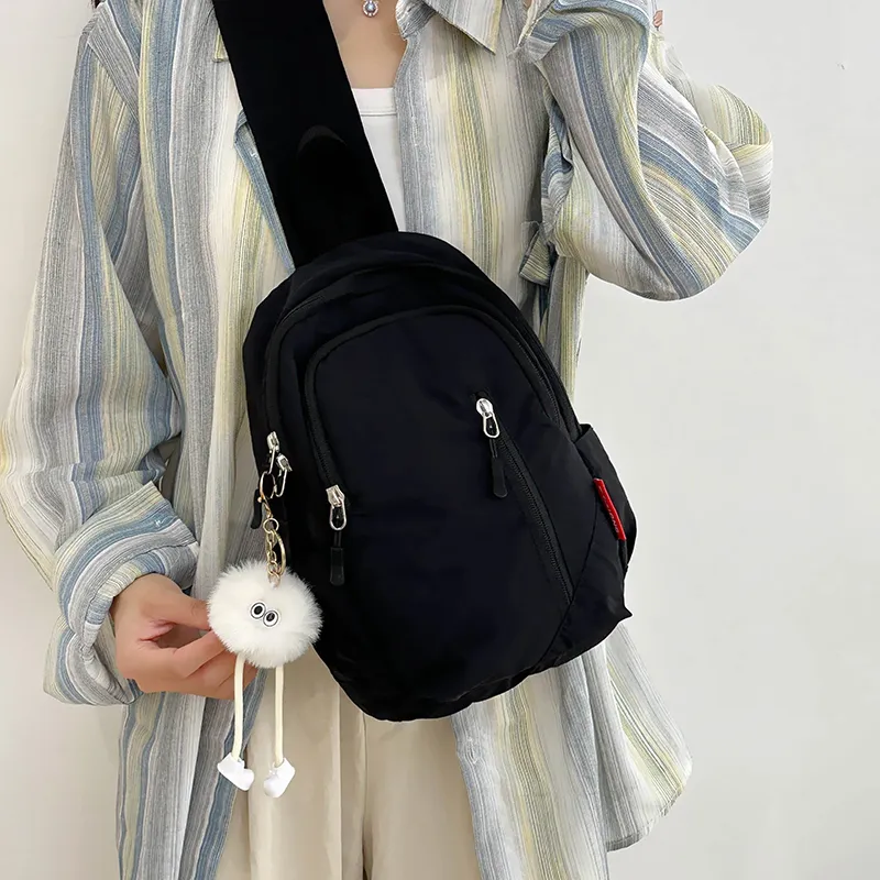 LEXI Nylon Sling Bag Unisex Multicolor-18