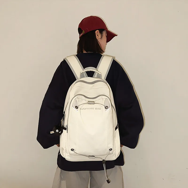 LEXI Nylon Backpack Regular Unisex Multicolor-3