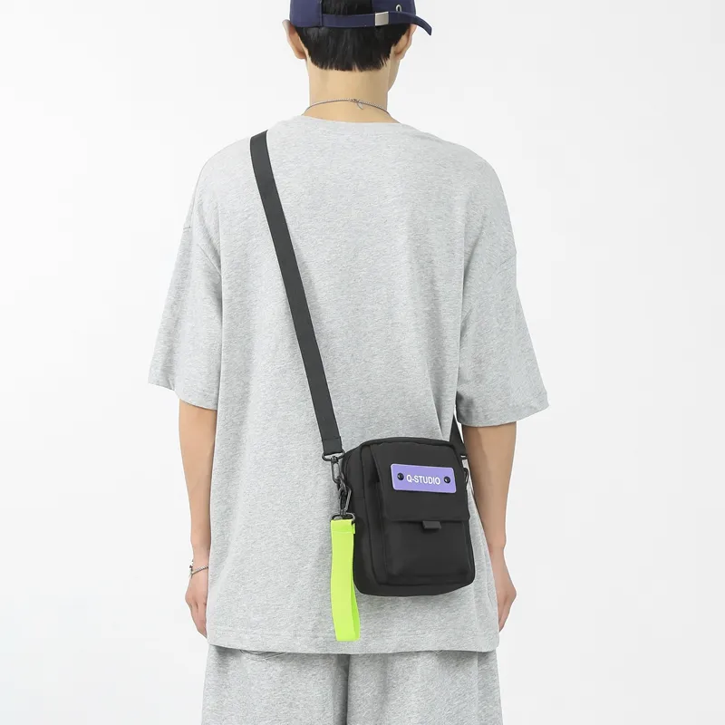 LEXI Nylon Crossbody Bag Regular Unisex Multicolor-1