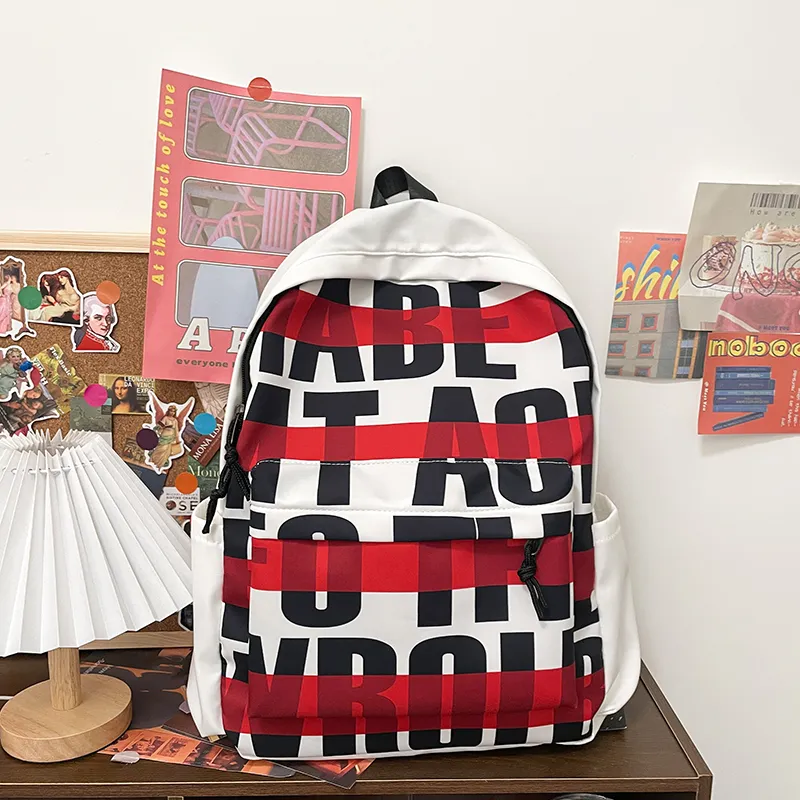 LEXI Nylon Backpack Regular Unisex Multicolor-2