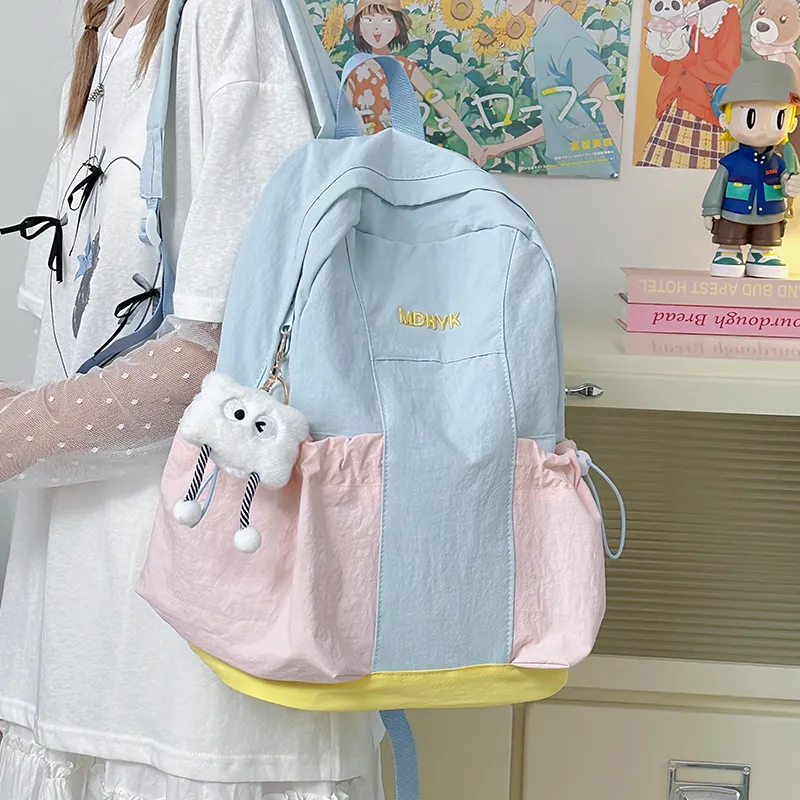 LEXI Nylon Backpack Unisex Multicolor-2
