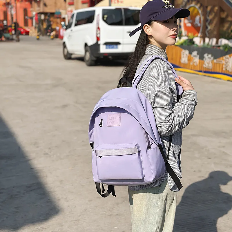 LEXI Nylon Backpack Unisex Multicolor-3
