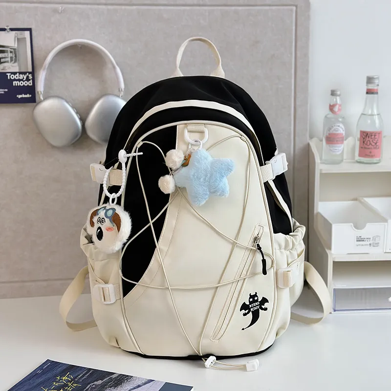 LEXI Polyester Backpack Unisex Multicolor-16