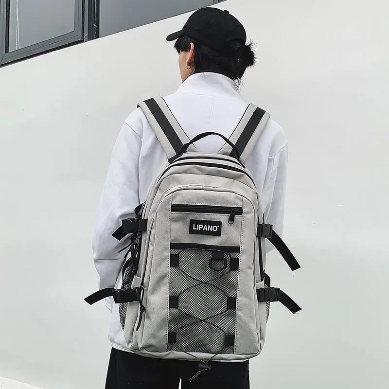 LEXI Oxford Backpack Regular Unisex Multicolor-1