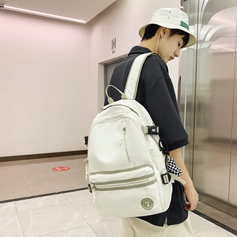 LEXI Nylon Backpack Unisex Multicolor-10