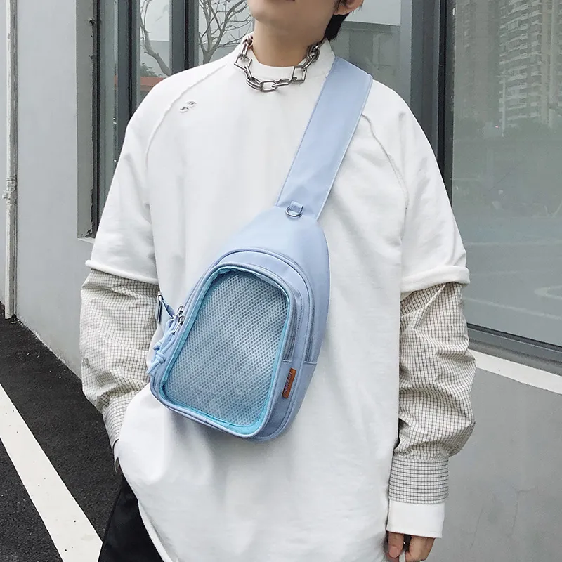 LEXI Nylon Sling Bag Unisex Multicolor-11