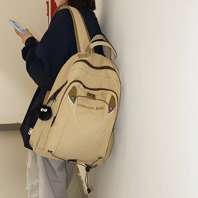 LEXI Nylon Backpack Regular Unisex Multicolor-7