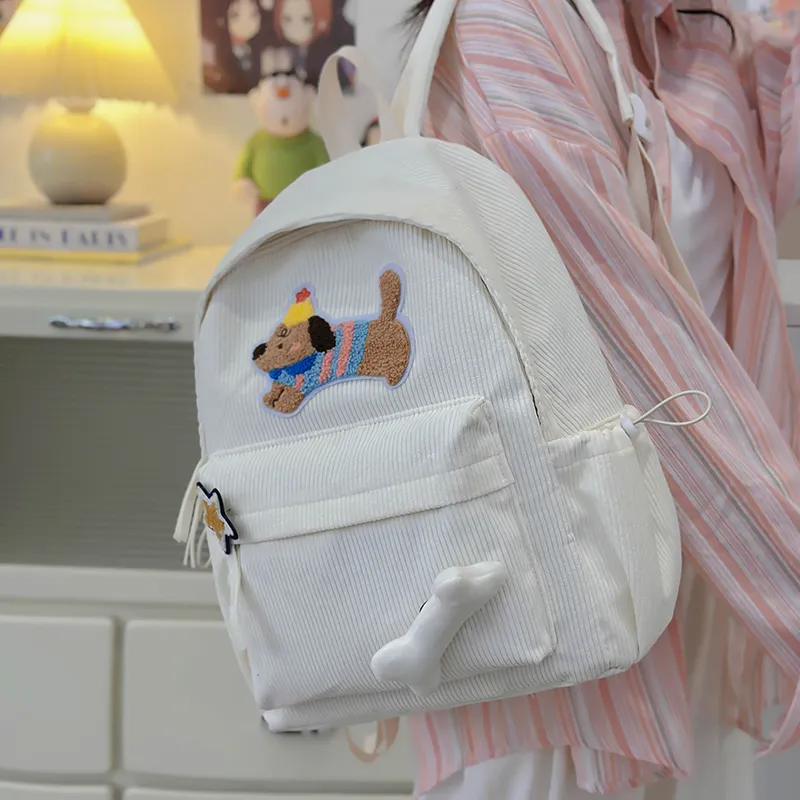 LEXI Nylon Backpack Unisex Multicolor-2