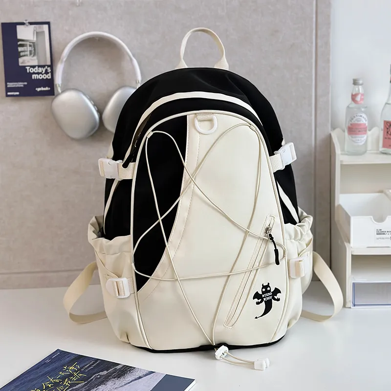 LEXI Polyester Backpack Unisex Multicolor-17