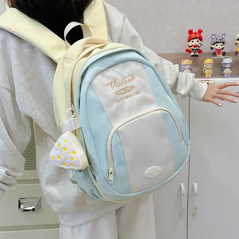 LEXI Nylon Backpack Unisex Multicolor-4