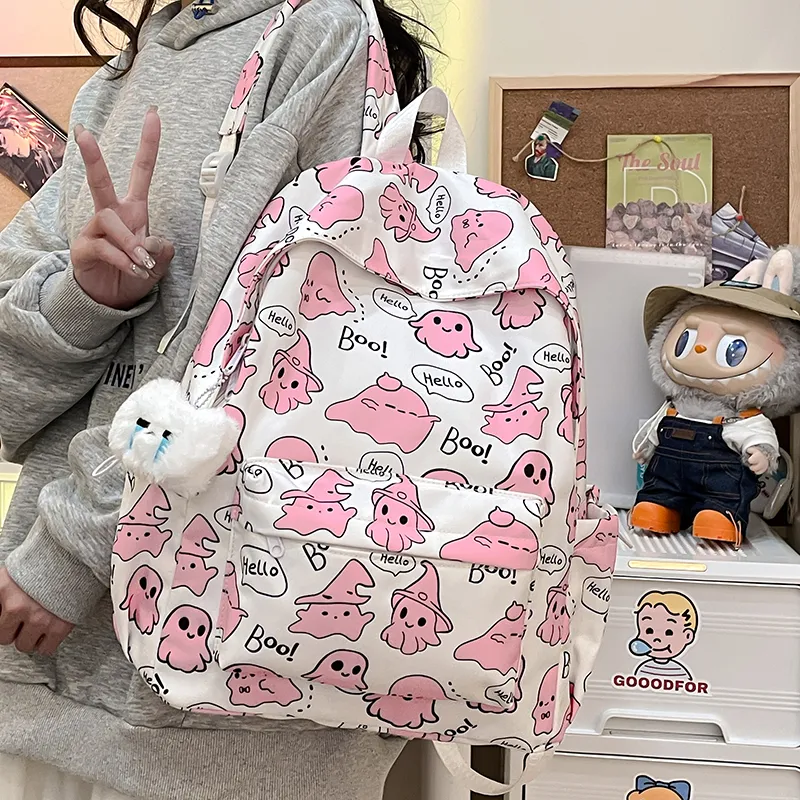 LEXI Nylon Backpack Unisex Multicolor-1