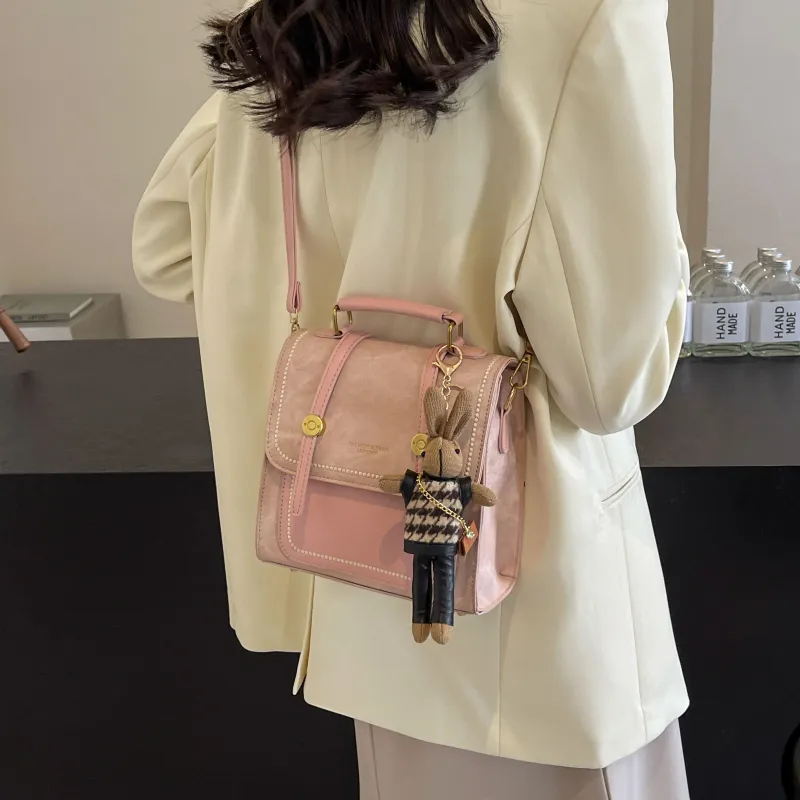 HCXK PU Backpack Regular Women's Multicolor-35