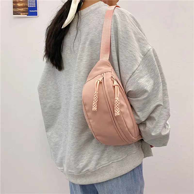 LEXI Nylon Sling Bag Regular Unisex Multicolor-13