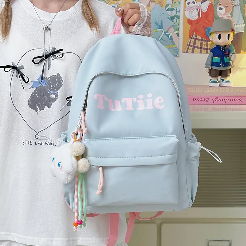 LEXI Polyester Backpack Unisex Multicolor-5