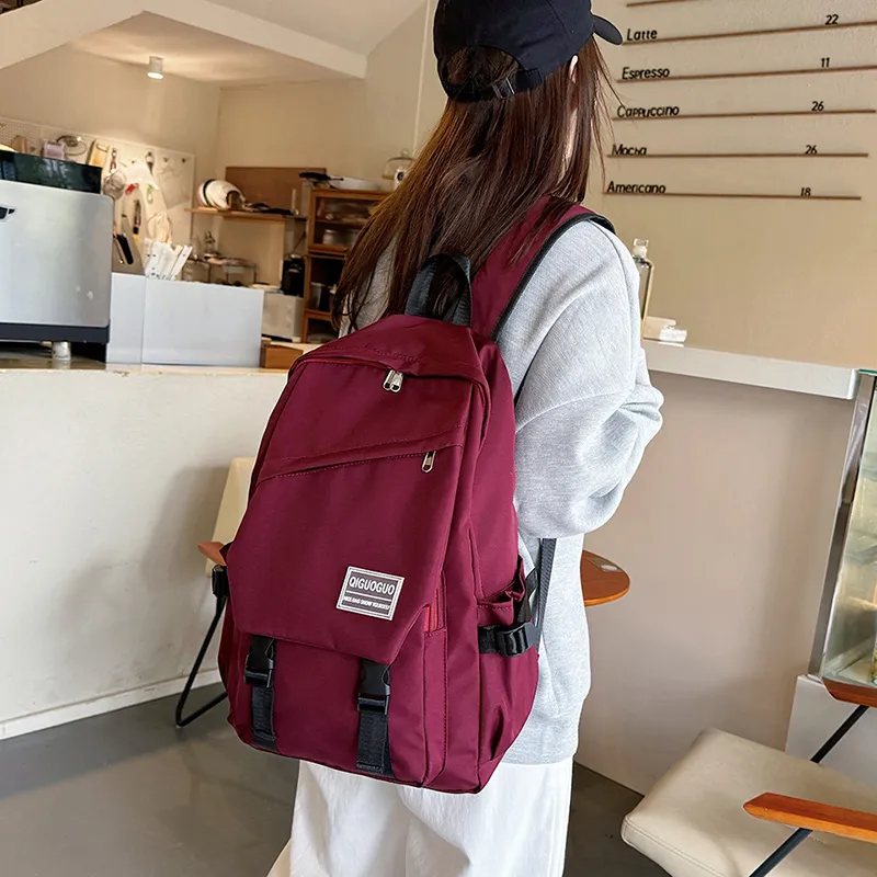 LEXI Oxford Backpack Regular Unisex Multicolor-2