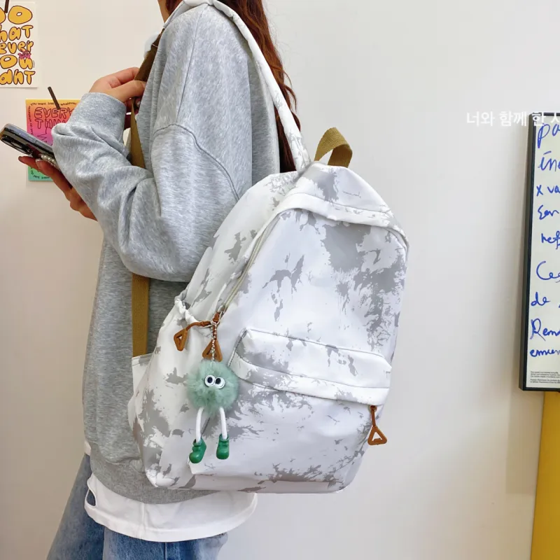 LEXI Nylon Backpack Unisex Multicolor-5