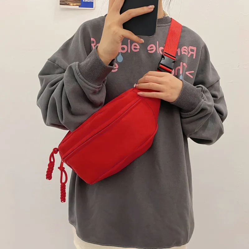 LEXI Nylon Sling Bag Regular Unisex Multicolor-9