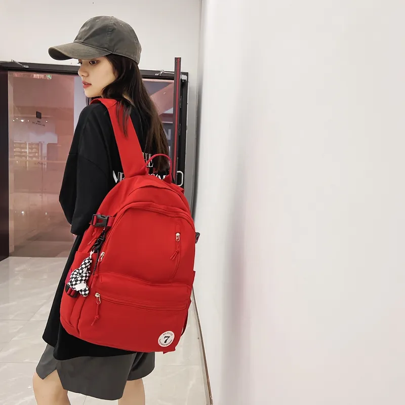 LEXI Nylon Backpack Unisex Multicolor-1