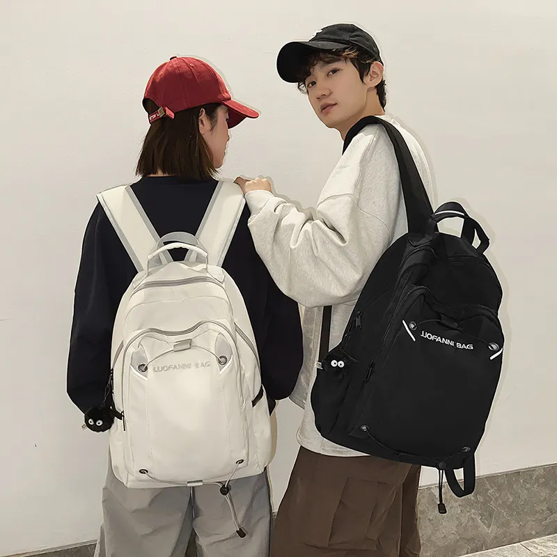 LEXI Nylon Backpack Regular Unisex Multicolor-5