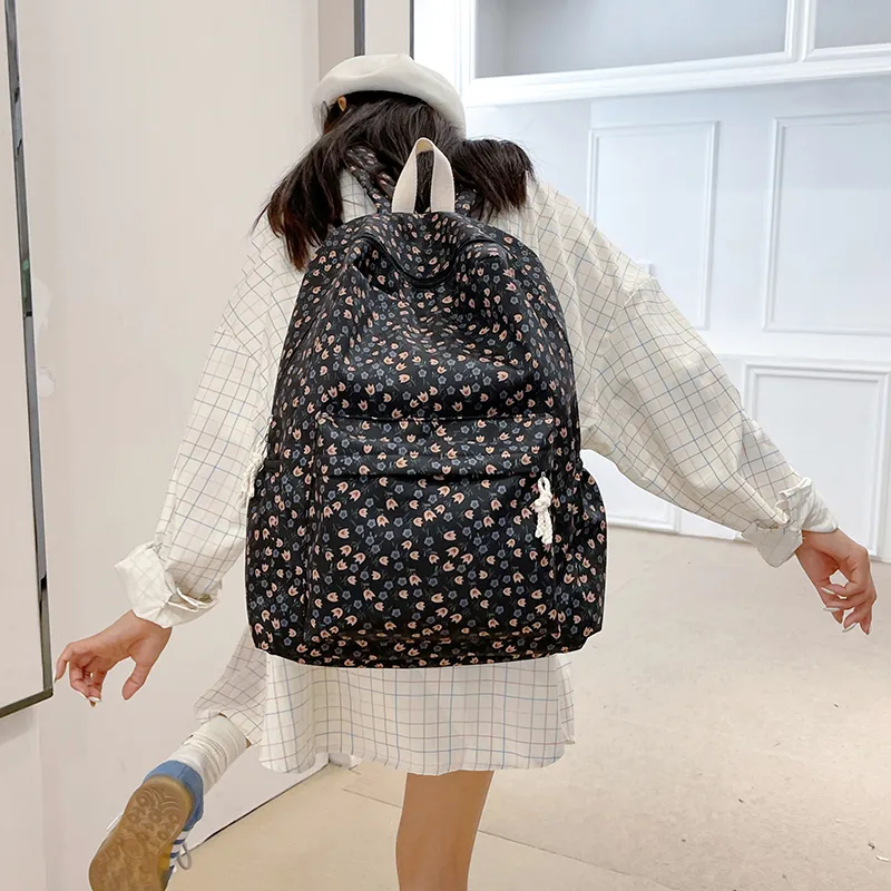 LEXI Nylon Backpack Unisex Multicolor-2