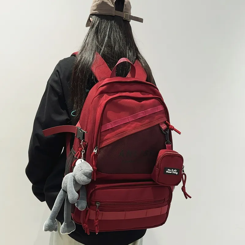 LEXI Nylon Backpack Unisex Multicolor-1