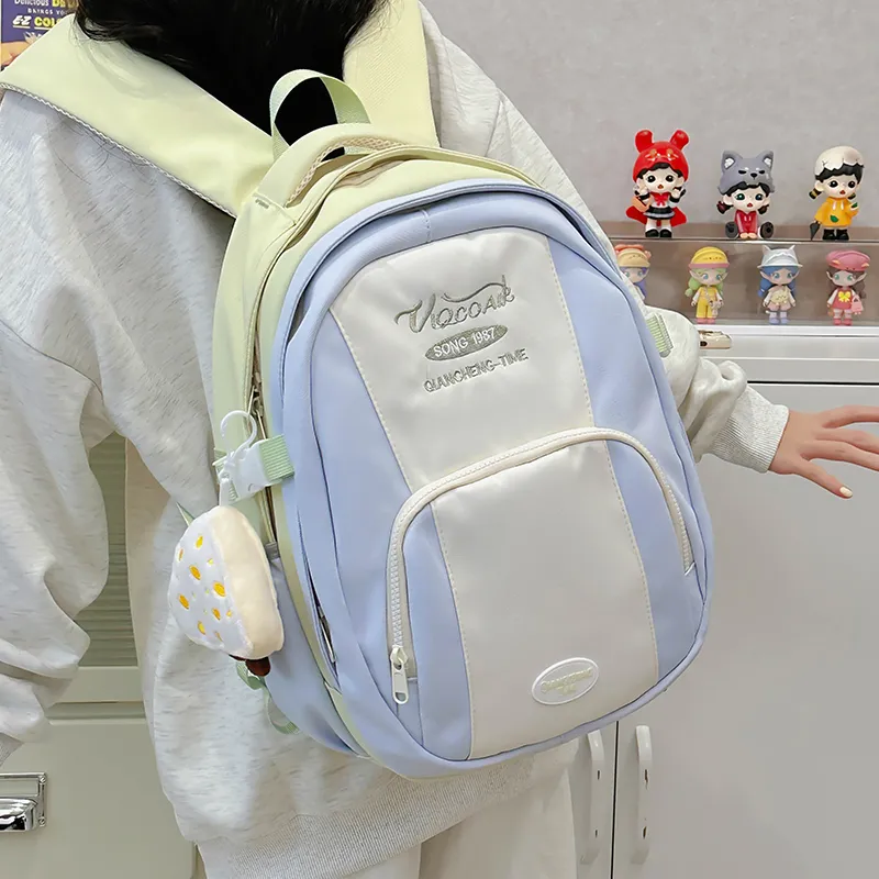 LEXI Nylon Backpack Unisex Multicolor-10