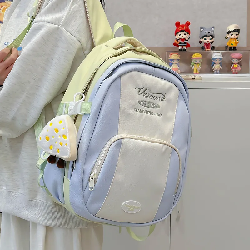 LEXI Nylon Backpack Unisex Multicolor-11