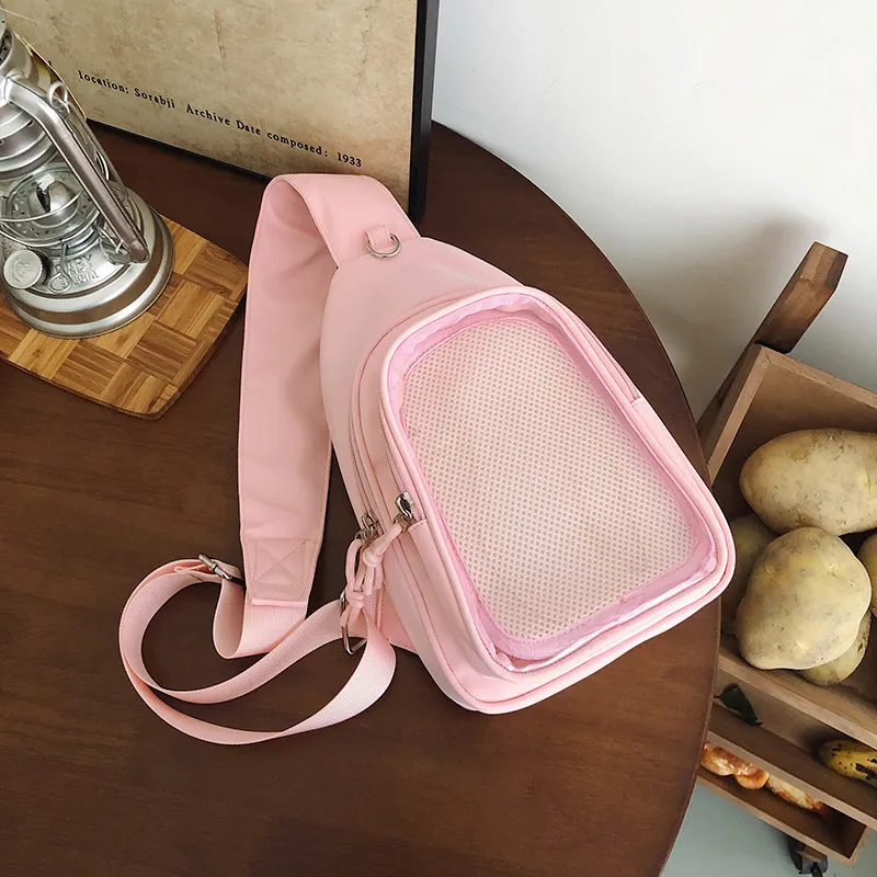 LEXI Nylon Sling Bag Unisex Multicolor-8