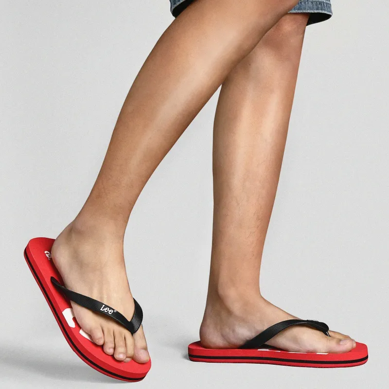 Lee Sunset 4.0 Slide Slippers Men's Red-5
