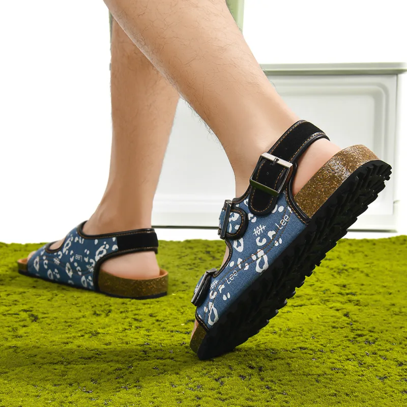 Lee One-Strap Sandals Men-7