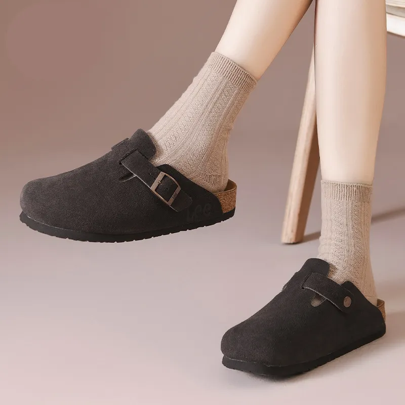 Lee Slip Resistant Wrap toe Slippers Unisex-8