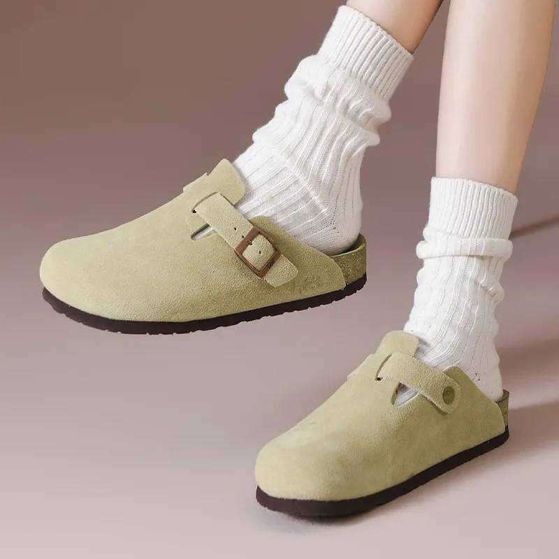 Lee Slip Resistant Wrap toe Slippers Unisex-6