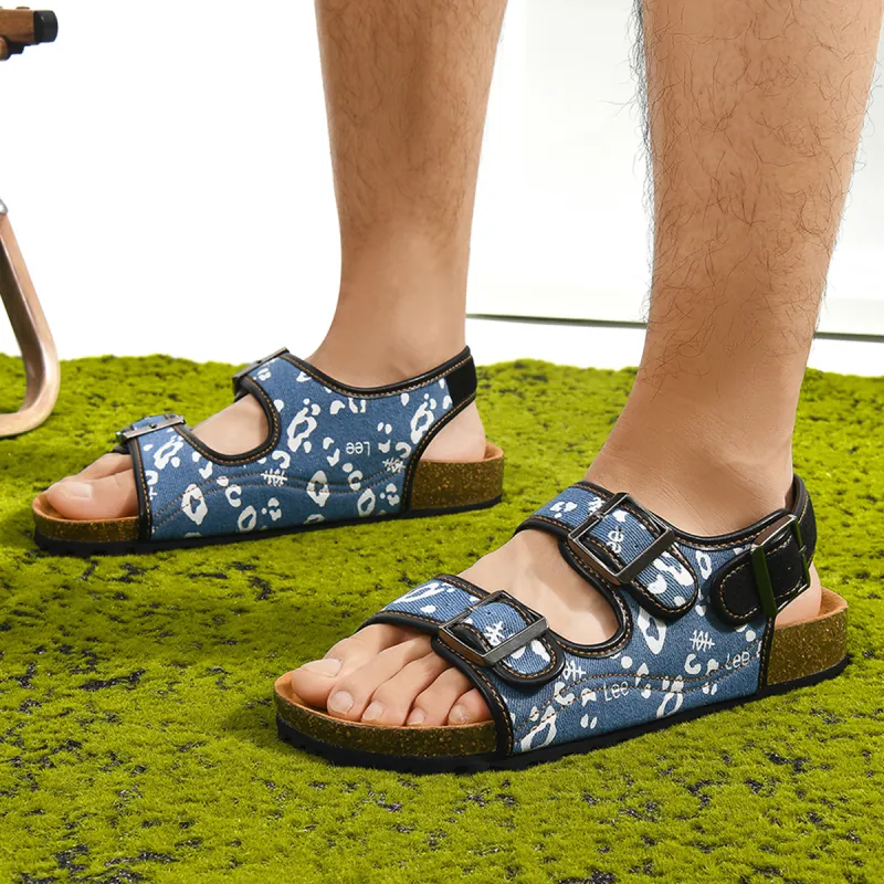 Lee One-Strap Sandals Men-6